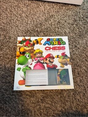 Super Mario chess set